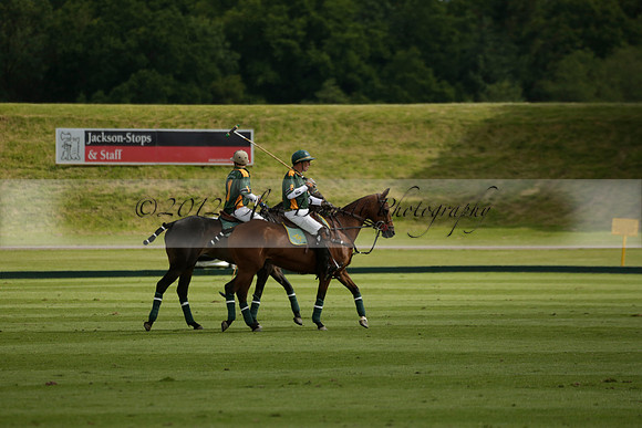 Maiz Dulce v Ghost Chilli in the Easebourne Cup final Polo match 2013.06.09