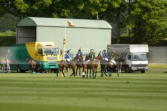 Maiz Dulce v Ghost Chilli in the Easebourne Cup final Polo match 2013.06.09