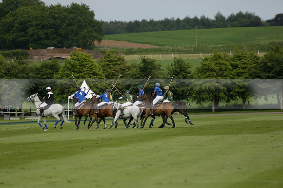 Maiz Dulce v Ghost Chilli in the Easebourne Cup final Polo match 2013.06.09