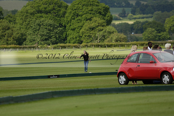 Maiz Dulce v Ghost Chilli in the Easebourne Cup final Polo match 2013.06.09