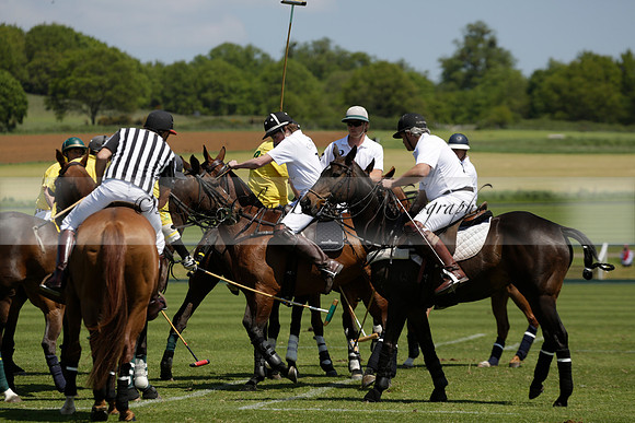 Maiz Dulce v Pluma Negra in a Jubilee 6 Goal Polo match 2013.05.27