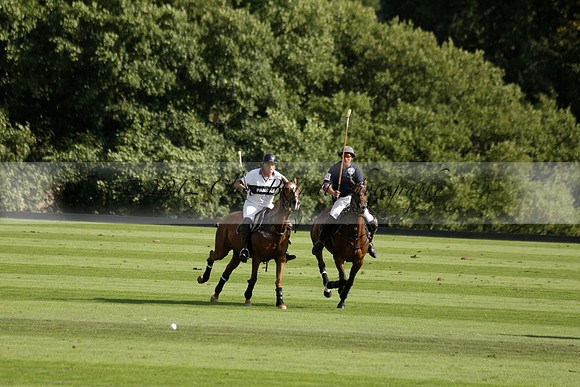 Pandas (white) v Home Farm (navy) in a Park House West Sussex Cup Polo match on Brooksfield at Cowdray Park Polo Club on Friday 30 August 2013. 2013.08.30 www.polopictures.co.uk