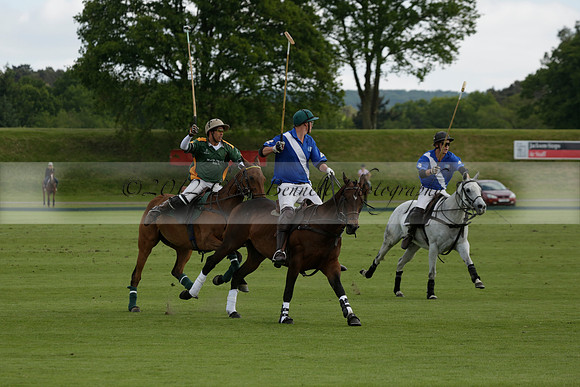 Maiz Dulce v Ghost Chilli in the Easebourne Cup final Polo match 2013.06.09