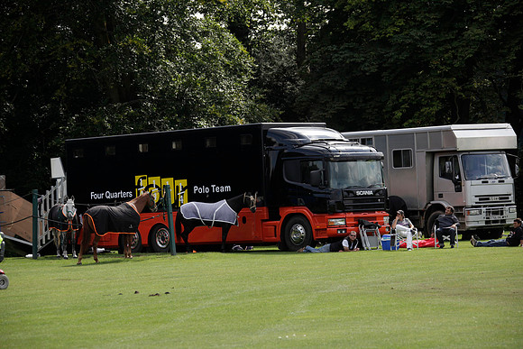 Montana v Maiz Dulce in the Uber 12 goal Final polo match played on Lawns 1 at Cowdray Park Polo Club on Sunday 26 August 2012