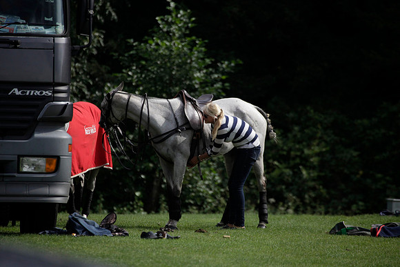 Montana v Maiz Dulce in the Uber 12 goal Final polo match played on Lawns 1 at Cowdray Park Polo Club on Sunday 26 August 2012