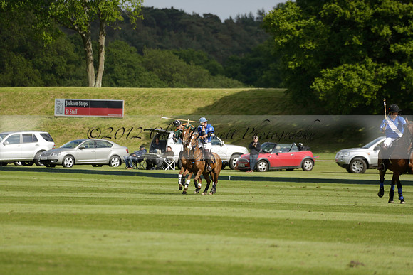 Maiz Dulce v Ghost Chilli in the Easebourne Cup final Polo match 2013.06.09