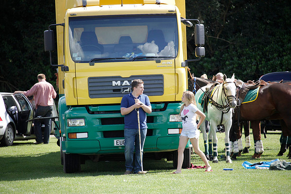Montana v Maiz Dulce in the Uber 12 goal Final polo match played on Lawns 1 at Cowdray Park Polo Club on Sunday 26 August 2012