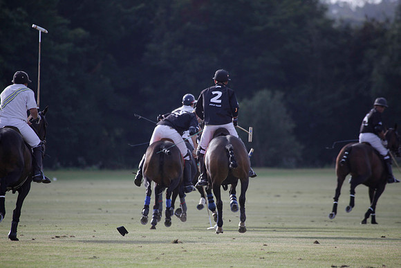 Summit v Combe Place in a West Sussex Cup polo match played on River at Cowdray Park Polo Club on Tuesday 21 August 2012