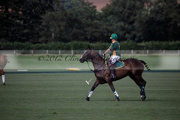 Maiz Dulce v Combe in a Brecknock Cup polo match played on Ambersham 2 at Cowdray Park Polo Club on Friday 17 August 2012