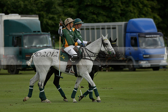 Maiz Dulce v Ghost Chilli in the Easebourne Cup final Polo match 2013.06.09