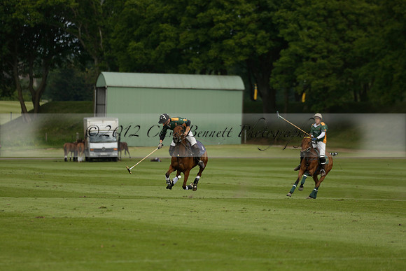 Maiz Dulce v Ghost Chilli in the Easebourne Cup final Polo match 2013.06.09