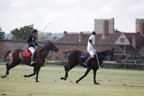 Summit v Combe Place in a West Sussex Cup polo match played on River at Cowdray Park Polo Club on Tuesday 21 August 2012