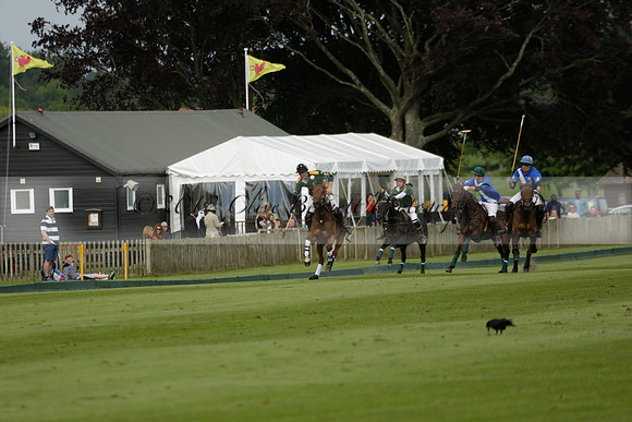Maiz Dulce v Ghost Chilli in the Easebourne Cup final Polo match 2013.06.09