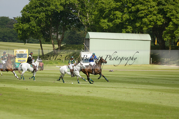 Maiz Dulce v Ghost Chilli in the Easebourne Cup final Polo match 2013.06.09