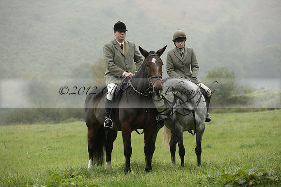 Devon & Somerset Stag Hounds meet at Liscombe on Saturday 12 October 2013 2013.10.12 www.polopictures.co.uk