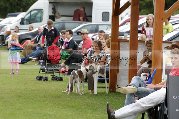 The Blue Jackets Cup polo match played between Maize Dulce (green) vs Home Farm (white) At the New Forest Polo Club on Sunday 18 August 2013