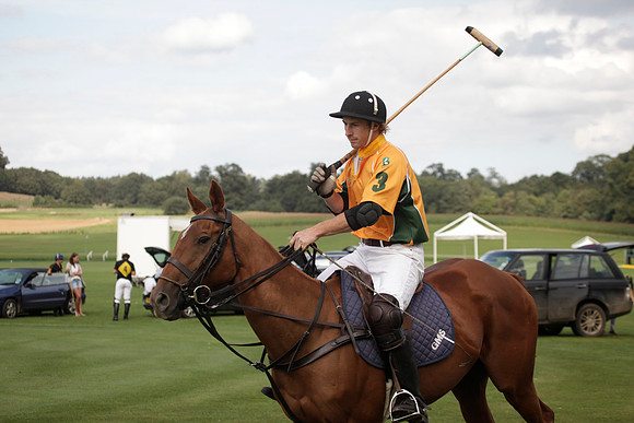 Montana v Maiz Dulce in the Uber 12 goal Final polo match played on Lawns 1 at Cowdray Park Polo Club on Sunday 26 August 2012