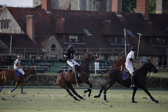 Summit v Combe Place in a West Sussex Cup polo match played on River at Cowdray Park Polo Club on Tuesday 21 August 2012