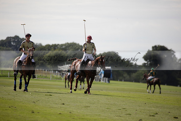 Maiz Dulce v Combe in a Brecknock Cup polo match played on Ambersham 2 at Cowdray Park Polo Club on Friday 17 August 2012