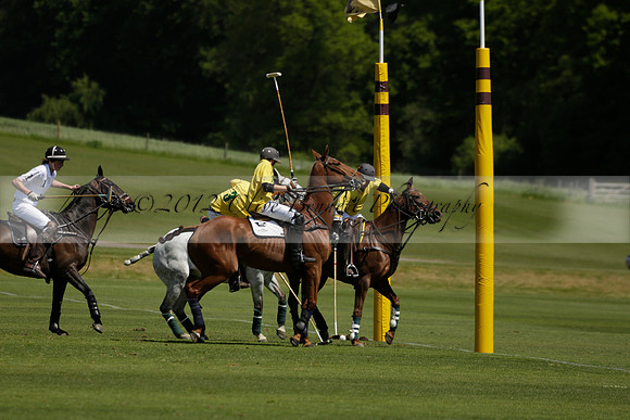 Maiz Dulce v Pluma Negra in a Jubilee 6 Goal Polo match 2013.05.27