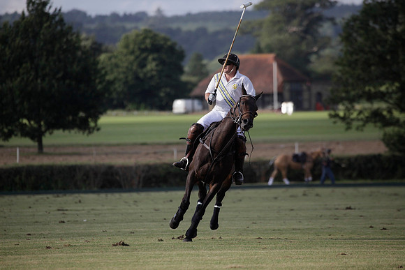 Summit v Combe Place in a West Sussex Cup polo match played on River at Cowdray Park Polo Club on Tuesday 21 August 2012