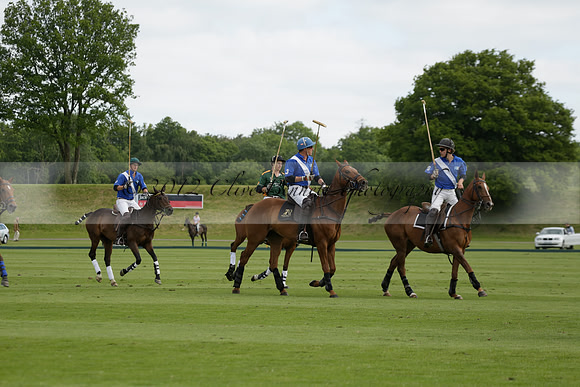 Maiz Dulce v Ghost Chilli in the Easebourne Cup final Polo match 2013.06.09