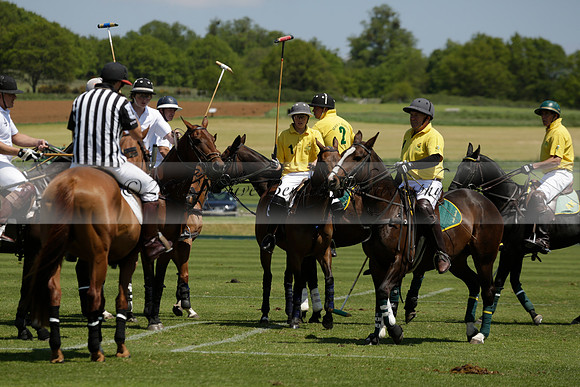 Maiz Dulce v Pluma Negra in a Jubilee 6 Goal Polo match 2013.05.27