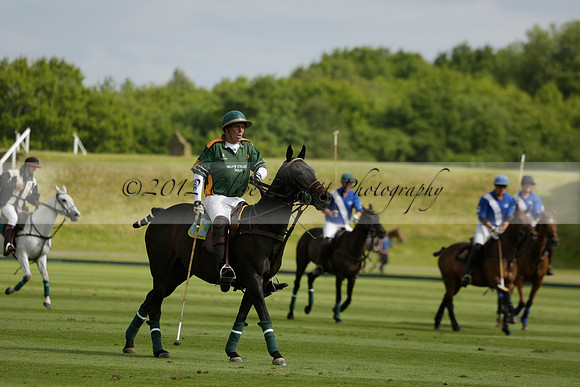 Maiz Dulce v Ghost Chilli in the Easebourne Cup final Polo match 2013.06.09
