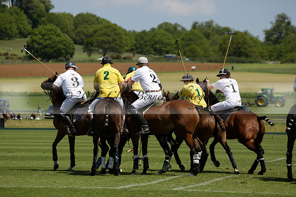 Maiz Dulce v Pluma Negra in a Jubilee 6 Goal Polo match 2013.05.27