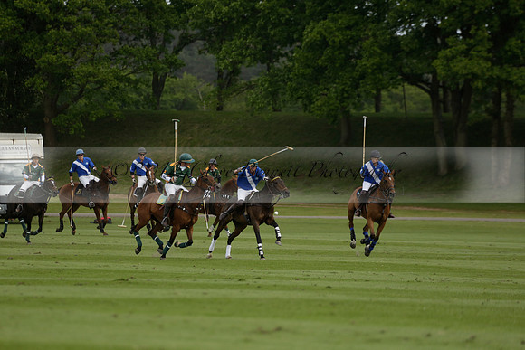Maiz Dulce v Ghost Chilli in the Easebourne Cup final Polo match 2013.06.09