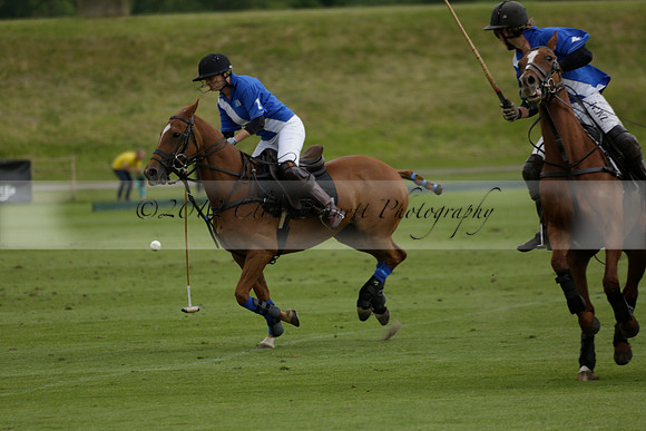 Maiz Dulce v Ghost Chilli in the Easebourne Cup final Polo match 2013.06.09