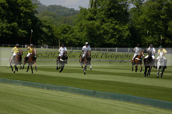 Maiz Dulce v Pluma Negra in a Jubilee 6 Goal Polo match 2013.05.27
