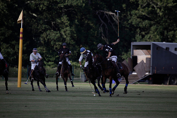Summit v Combe Place in a West Sussex Cup polo match played on River at Cowdray Park Polo Club on Tuesday 21 August 2012