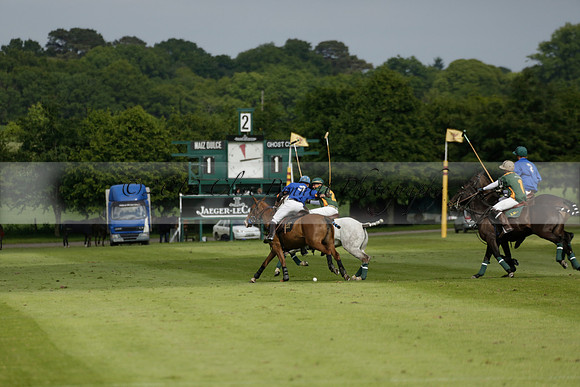Maiz Dulce v Ghost Chilli in the Easebourne Cup final Polo match 2013.06.09