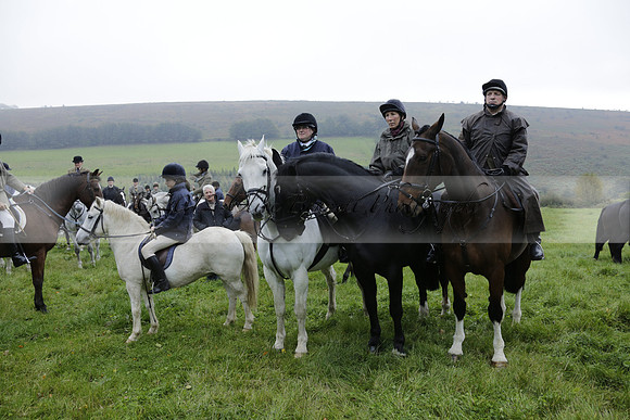 Devon & Somerset Stag Hounds meet at Liscombe on Saturday 12 October 2013 2013.10.12 www.polopictures.co.uk