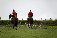 Devon & Somerset Staghounds meet at Larkbarrow Corner. North Devon. 2013.10.18 www.polopictures.co.uk