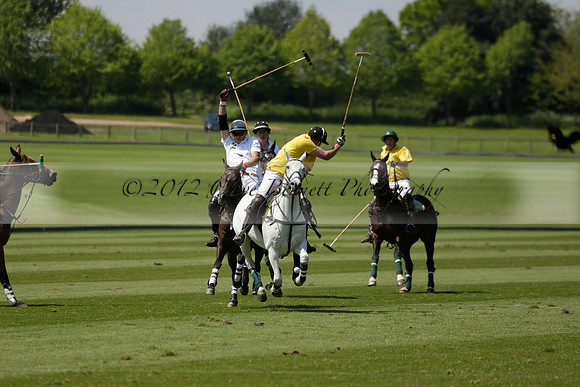 Maiz Dulce v Pluma Negra in a Jubilee 6 Goal Polo match 2013.05.27