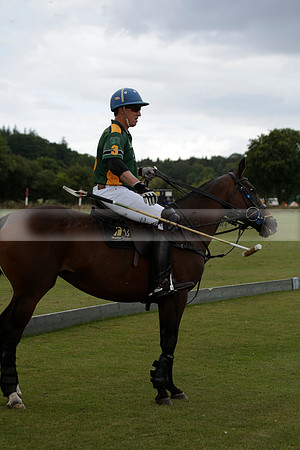 The Blue Jackets Cup polo match played between Maize Dulce (green) vs Home Farm (white) At the New Forest Polo Club on Sunday 18 August 2013