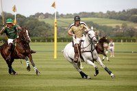 Maiz Dulce v Combe in a Brecknock Cup polo match played on Ambersham 2 at Cowdray Park Polo Club on Friday 17 August 2012