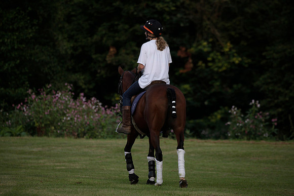 Summit v Combe Place in a West Sussex Cup polo match played on River at Cowdray Park Polo Club on Tuesday 21 August 2012