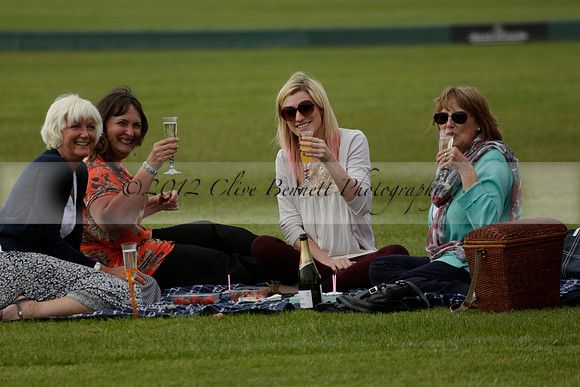 Maiz Dulce v Ghost Chilli in the Easebourne Cup final Polo match 2013.06.09