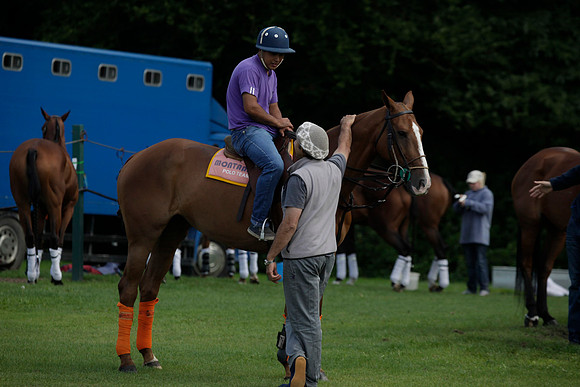 Montana v Maiz Dulce in the Uber 12 goal Final polo match played on Lawns 1 at Cowdray Park Polo Club on Sunday 26 August 2012