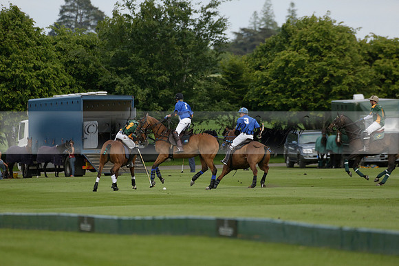 Maiz Dulce v Ghost Chilli in the Easebourne Cup final Polo match 2013.06.09