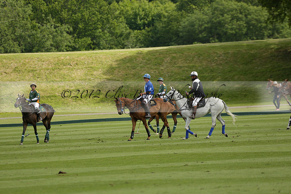 Maiz Dulce v Ghost Chilli in the Easebourne Cup final Polo match 2013.06.09