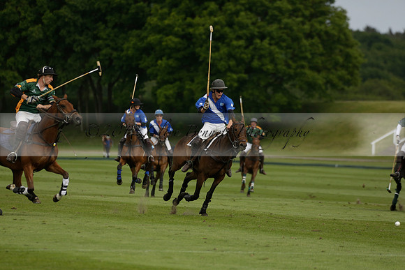 Maiz Dulce v Ghost Chilli in the Easebourne Cup final Polo match 2013.06.09