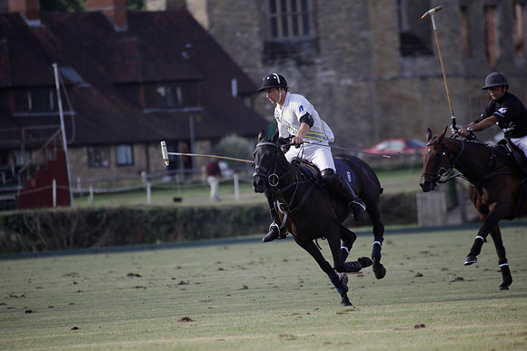 Summit v Combe Place in a West Sussex Cup polo match played on River at Cowdray Park Polo Club on Tuesday 21 August 2012