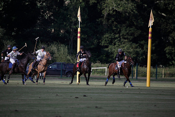 Summit v Combe Place in a West Sussex Cup polo match played on River at Cowdray Park Polo Club on Tuesday 21 August 2012