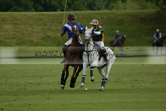 Maiz Dulce v Ghost Chilli in the Easebourne Cup final Polo match 2013.06.09