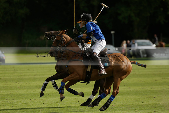 Maiz Dulce v Ghost Chilli in the Easebourne Cup final Polo match 2013.06.09