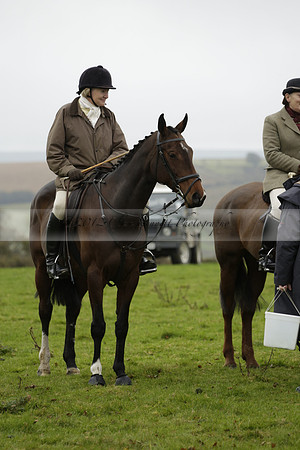 Devon & Somerset Staghounds meet at Larkbarrow Corner. North Devon. 2013.10.18 www.polopictures.co.uk